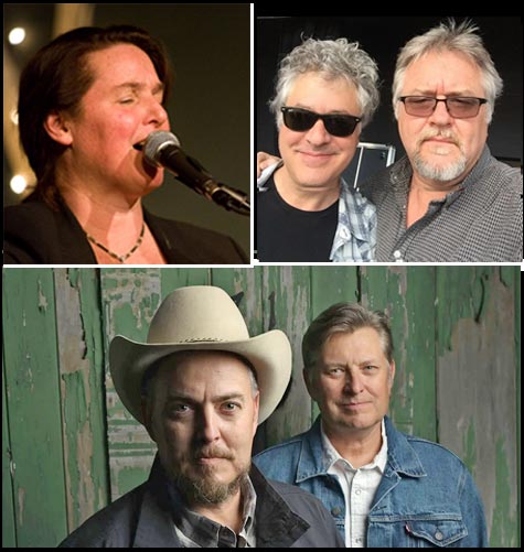 Carol Noonan, Duke Levine and Kevin Barry, Gibson Brothers
            